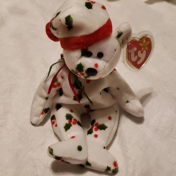 ty 1998 holiday teddy